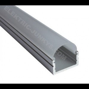 10m Indirect Lighting aluminum LED profile U LED strip 20mm x 16mm , Channels, Lighting Extrusions LED Floor Tiling 