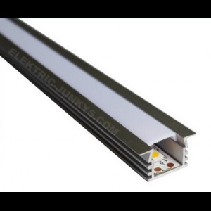 10m Indirect Lighting aluminum LED profile U LED strip 22mm x 11.87mm , Channels, Lighting Extrusions LED Floor Tiling 