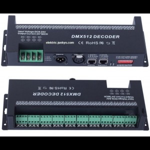 DMX512 Decoder For LED Strips 30 Channels DMX/RGB Controller 