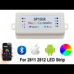 SP105E Magic Bluetooth LED Pixel Controller 5-24V WS2811/WS2812