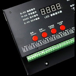 T8000AC LED 8192 Pixel Controller F TM1804 LPD6803 WS2812B WS2811 RGB LED Strip 